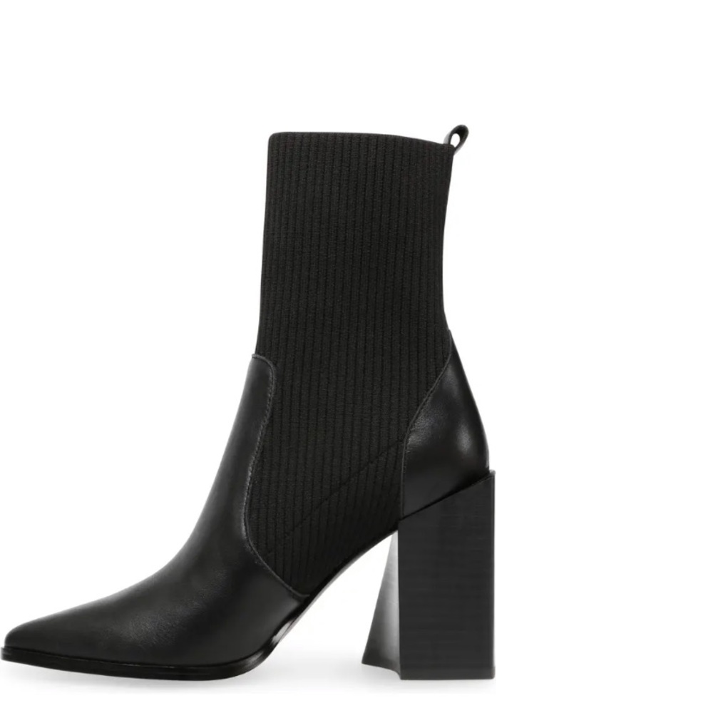 Steve Madden Tackle Pointed Toe Bootie